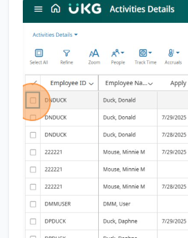 How to add or delete activity assignments in UKG – Encore Electric